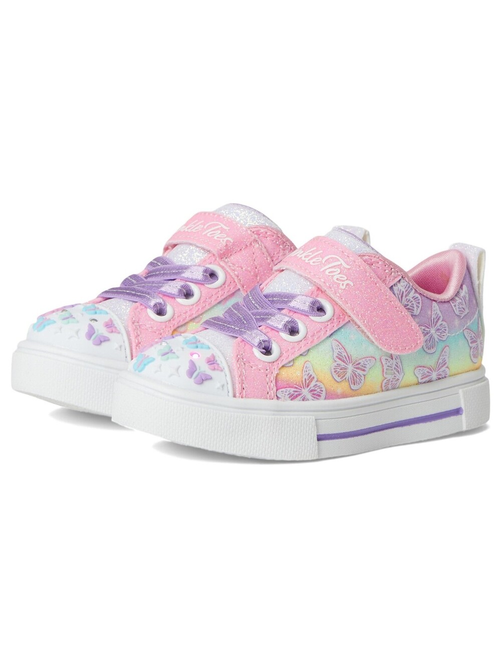 Skechers Kids Twinkle Toes Twinkle Sparks - Ombre Flutte, Link sz 5 toddler